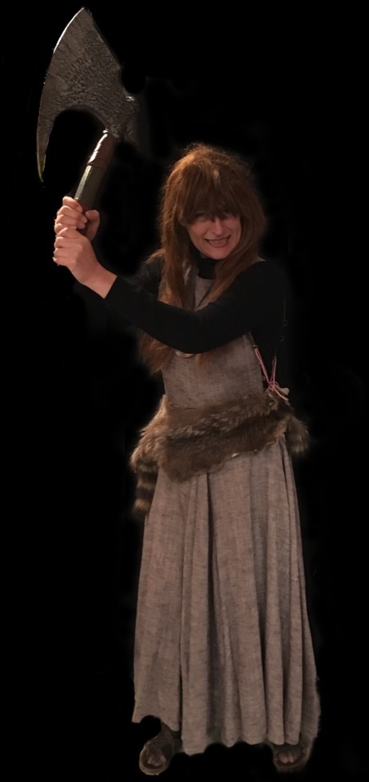 Vild vikinge kvinde