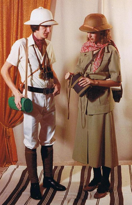 Safari kostume