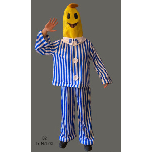 Banan i pyjamas kostume