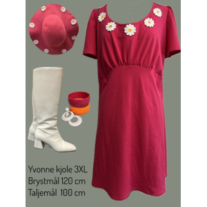 Yvonne kjole 3XL